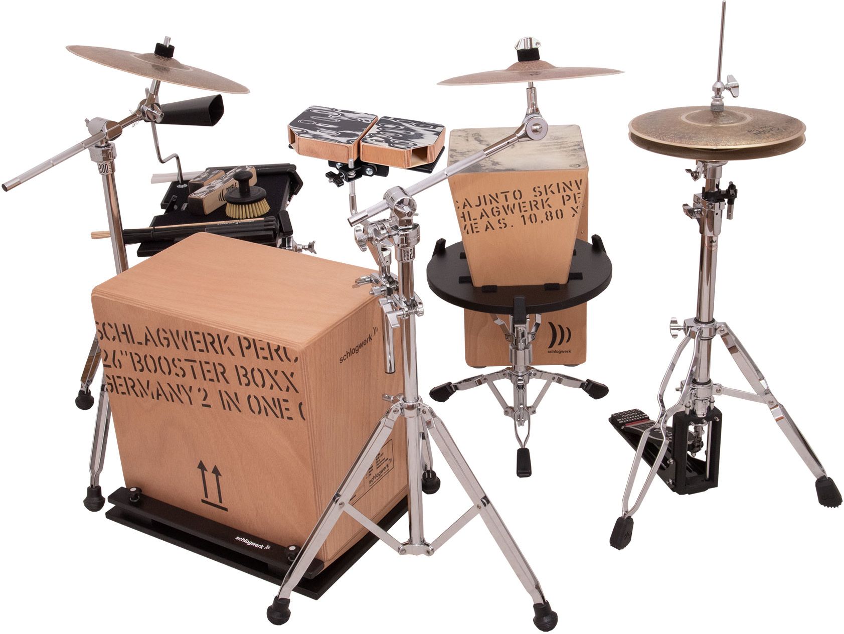 Schlagwerk WB-16 Pocket Bongo Low – Bild 4