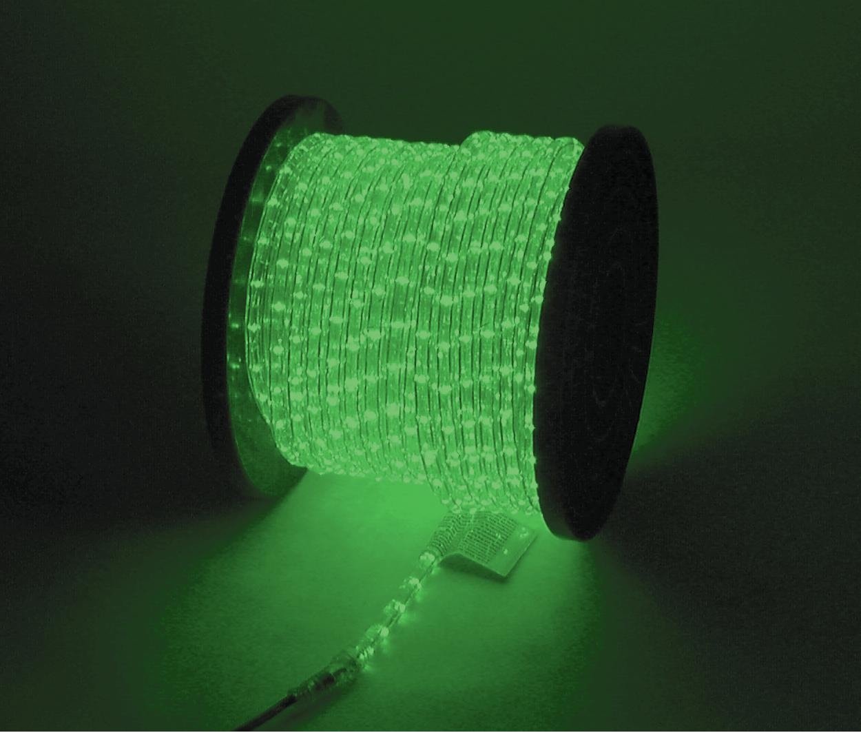 Eurolite Rubberlight RL1-230V grün 44m