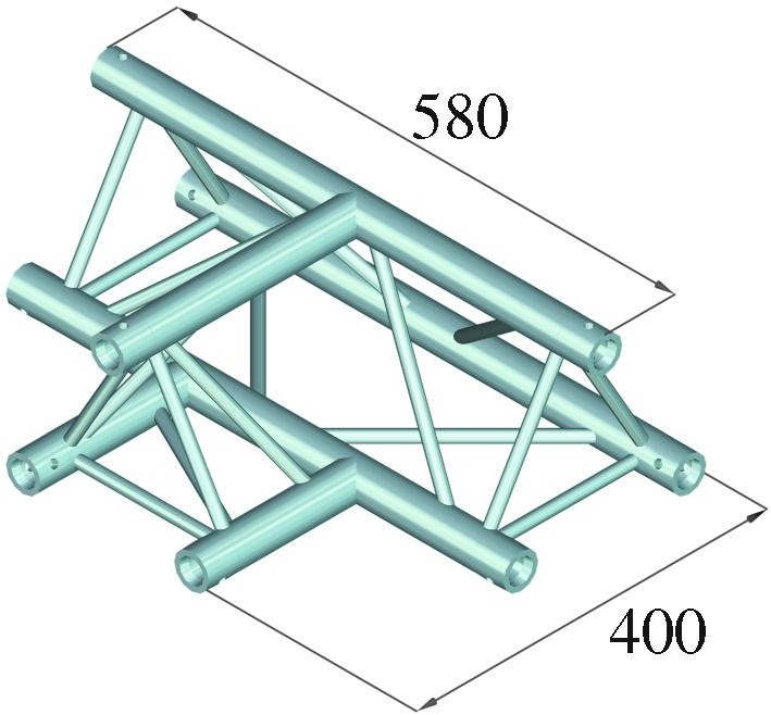 Alutruss DECOLOCK DQ3-PAT36 3-Weg T-Stück 90° – Bild 2
