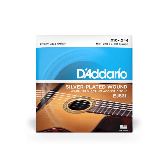 D Addario EJ 83L Gybsy Jazz 010-044 Ball End