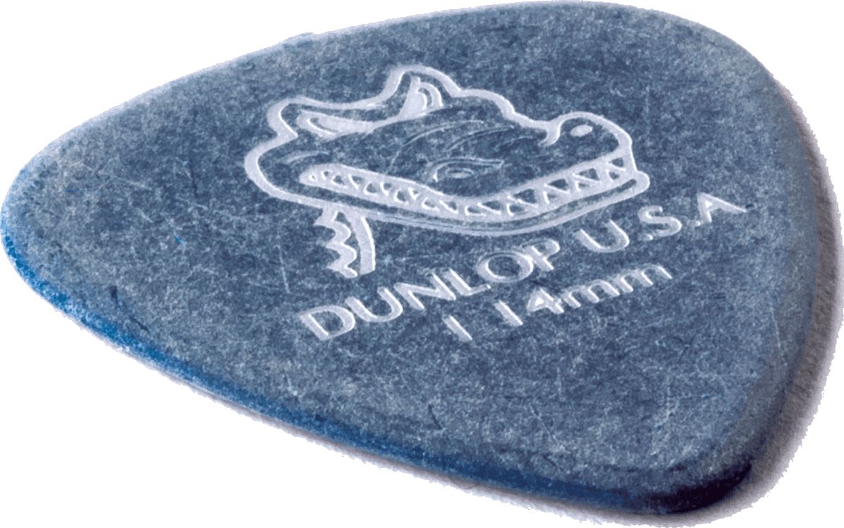 Dunlop Gator picks 1,14mm blue 417P114 pack of 12 – Bild 4