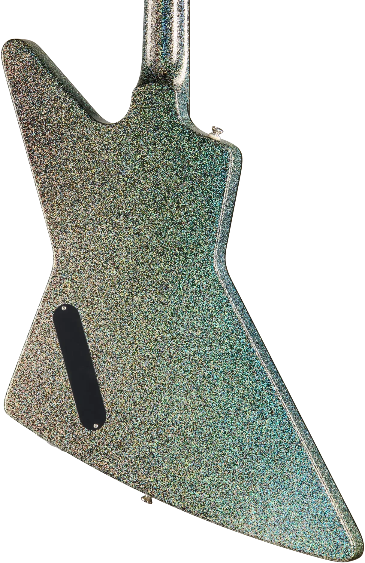Epiphone Explorer Custom Lzzy Hale Black Diamond Holographic Sparkle – Bild 4