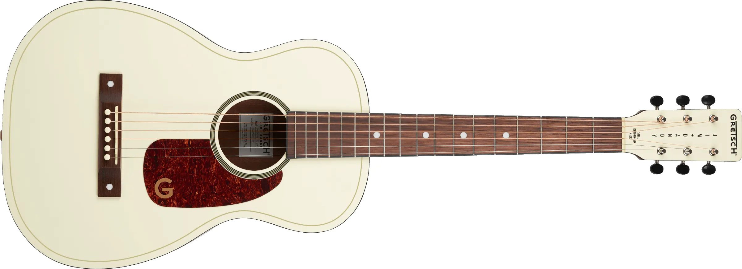 Gretsch Jim Dandy Parlor Vintage White Limited Edition