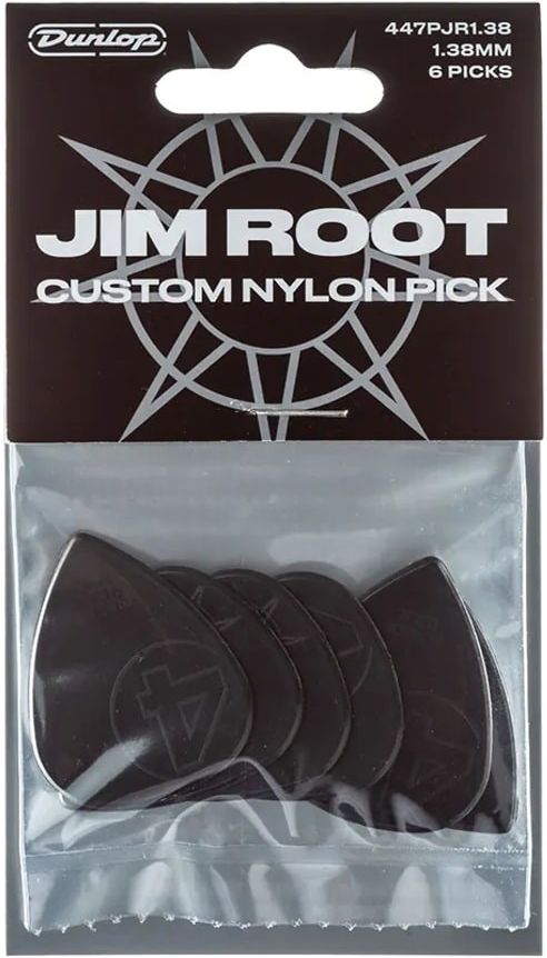 Dunlop Jim Root Signature Nylon Picks 447PJR138 6-pack