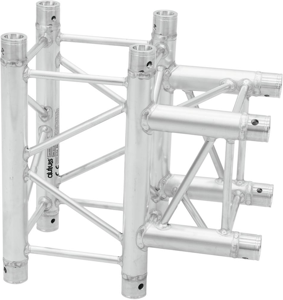 Alutruss QUADLOCK 6082T-35(50) 3-Wege-T-Stück Alutruss QUADLOCK 6082T-35(50) 3-Wege-T-Stück
