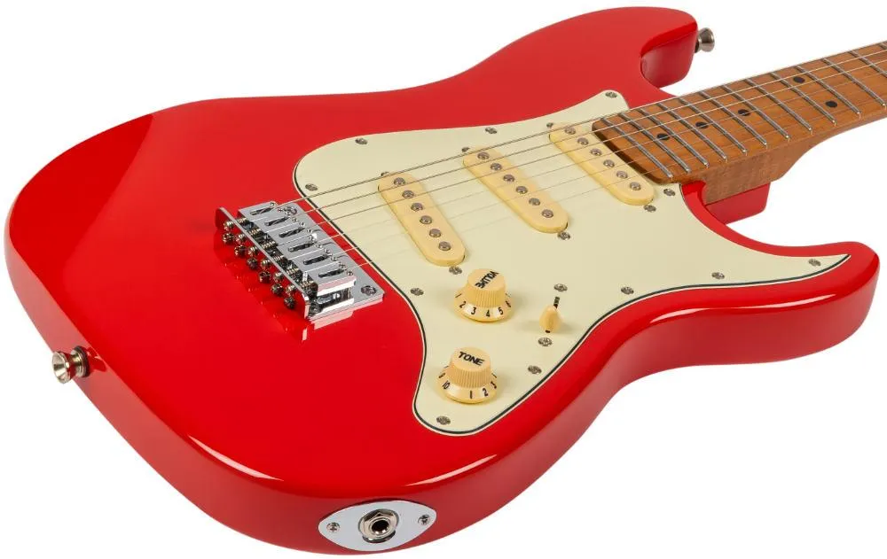 Jet Guitars JS-300 Mini Red – Bild 4