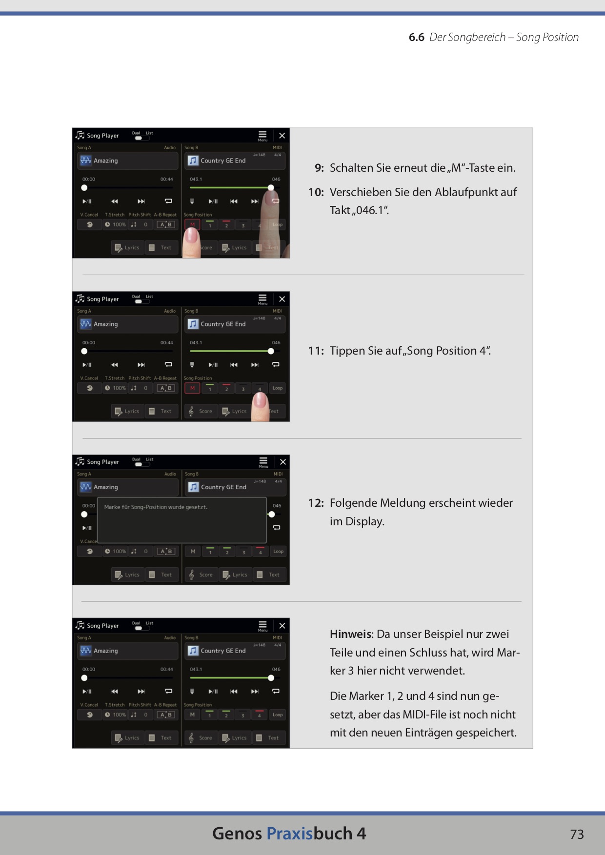Praxis Handbuch 4 für Yamaha Genos (2.0 Update) – Bild 4