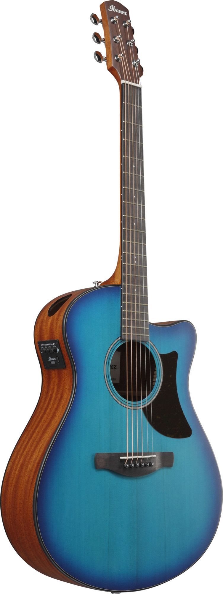 Ibanez AAM50CE-SBO Advanced Acoustic Sapphire Blue Burst  – Bild 3