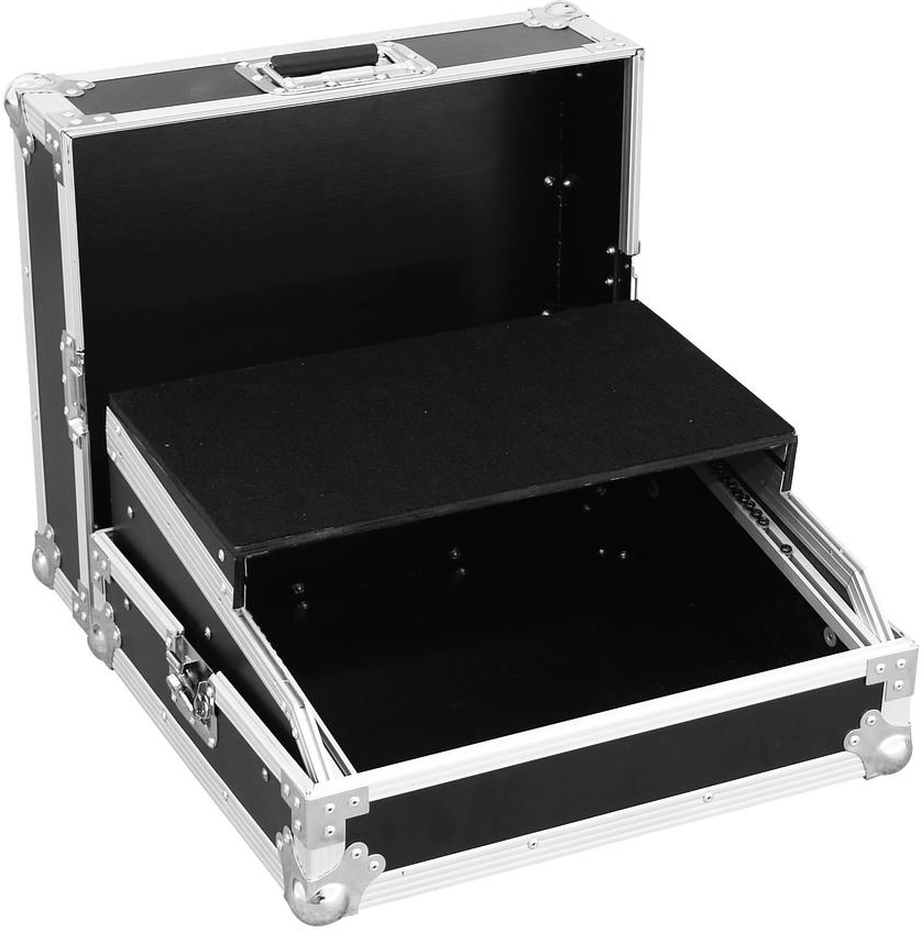 Roadinger Mixer-Case Profi LS-19 Laptopablage,sw Roadinger Mixer-Case Profi LS-19 Laptopablage,sw