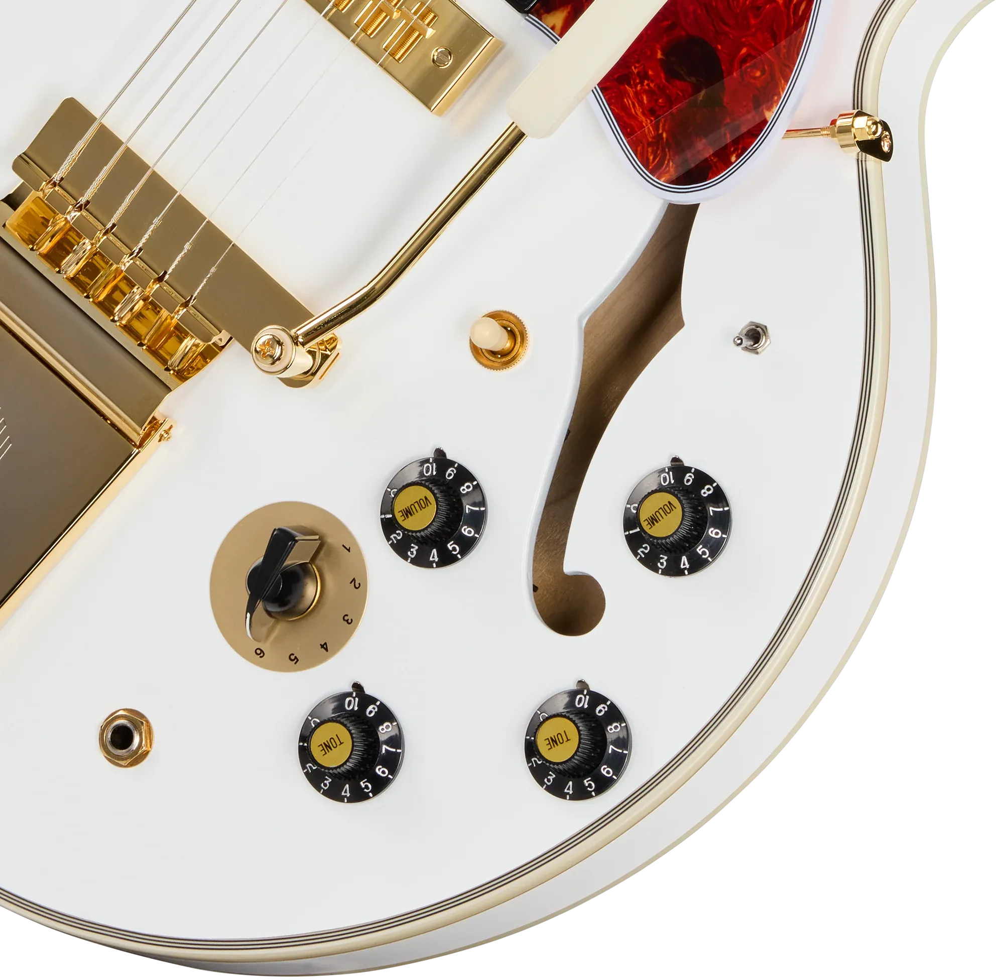 Epiphone ES-355 1976 Reissue Alex Lifeson Alpine White – Bild 6