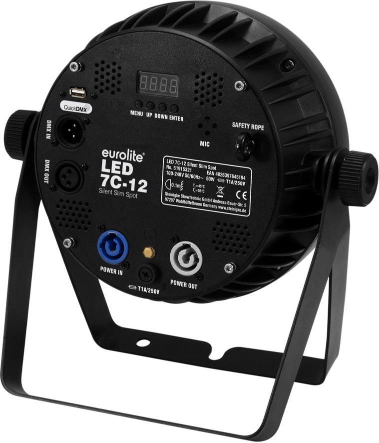 Eurolite LED 7C-12 Silent Slim Spot – Bild 2