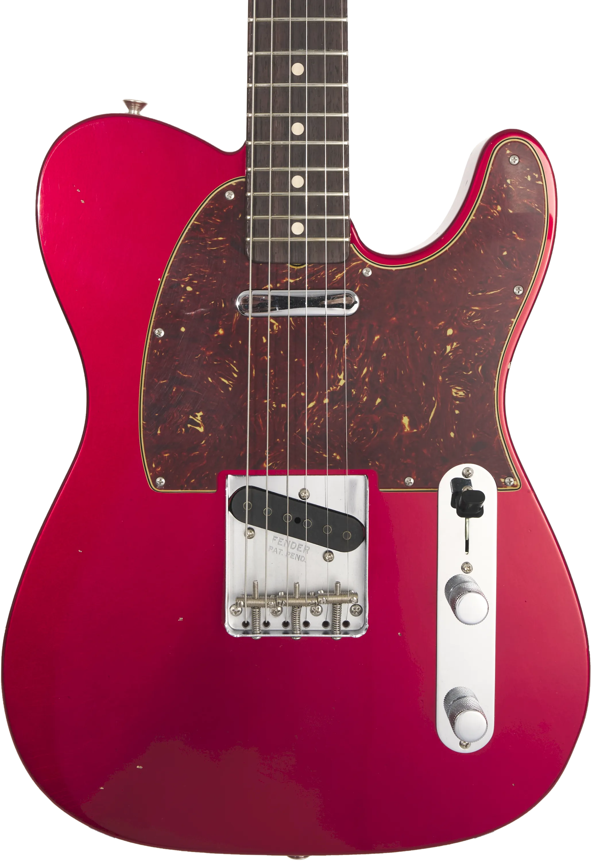 Fender Custom Shop 1963 Telecaster Journeyman Relic Candy Apple Red – Bild 3