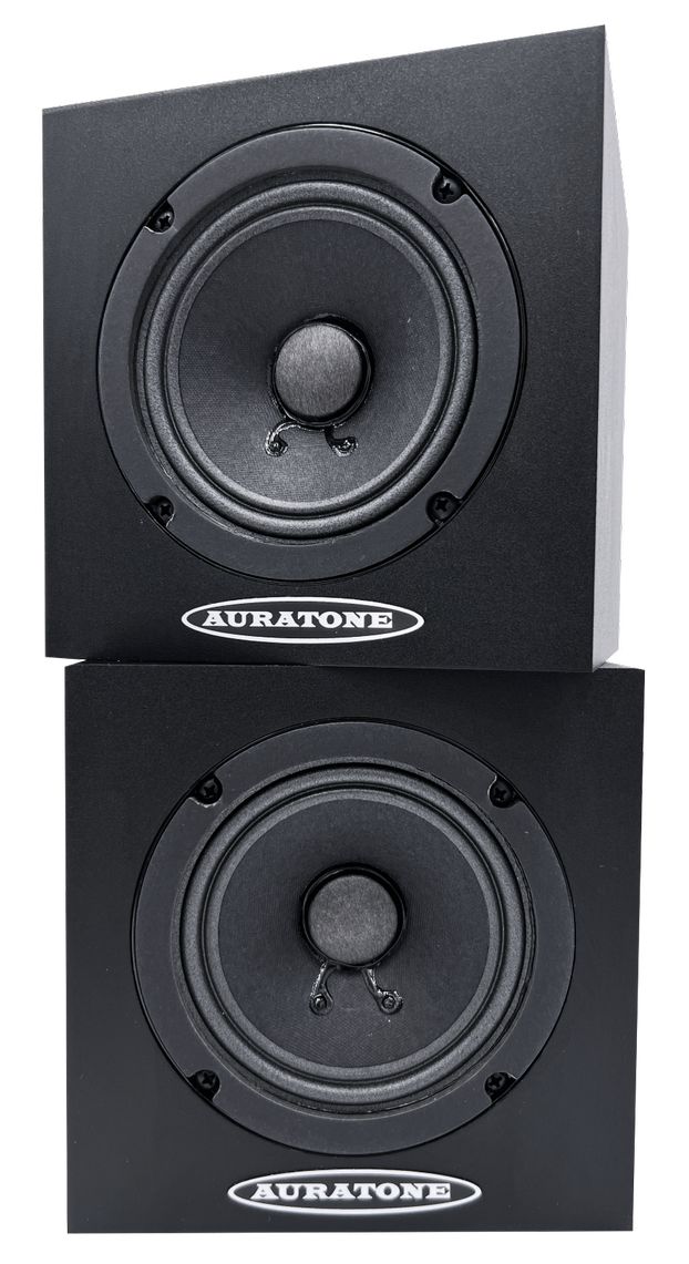Auratone 5C Active Super Sound Cube Black -Paar-