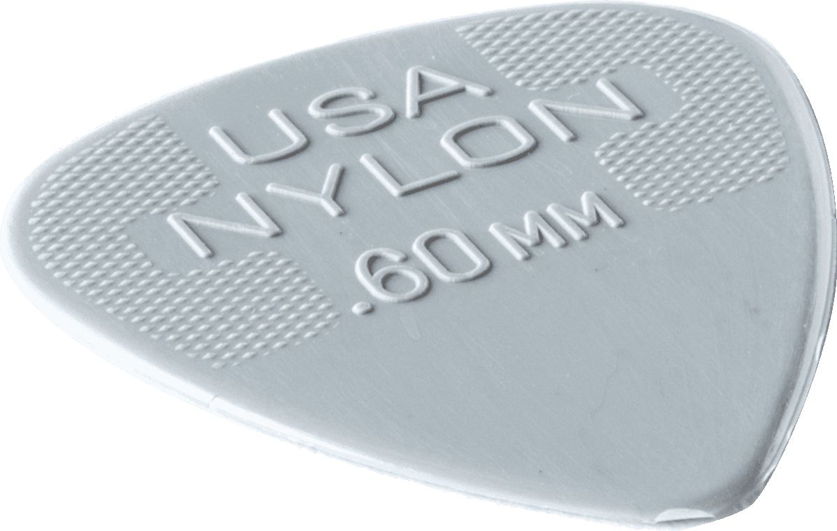 Dunlop Nylon Picks 0.60 mm, Grey, 44P60, Pack of 12 – Bild 4