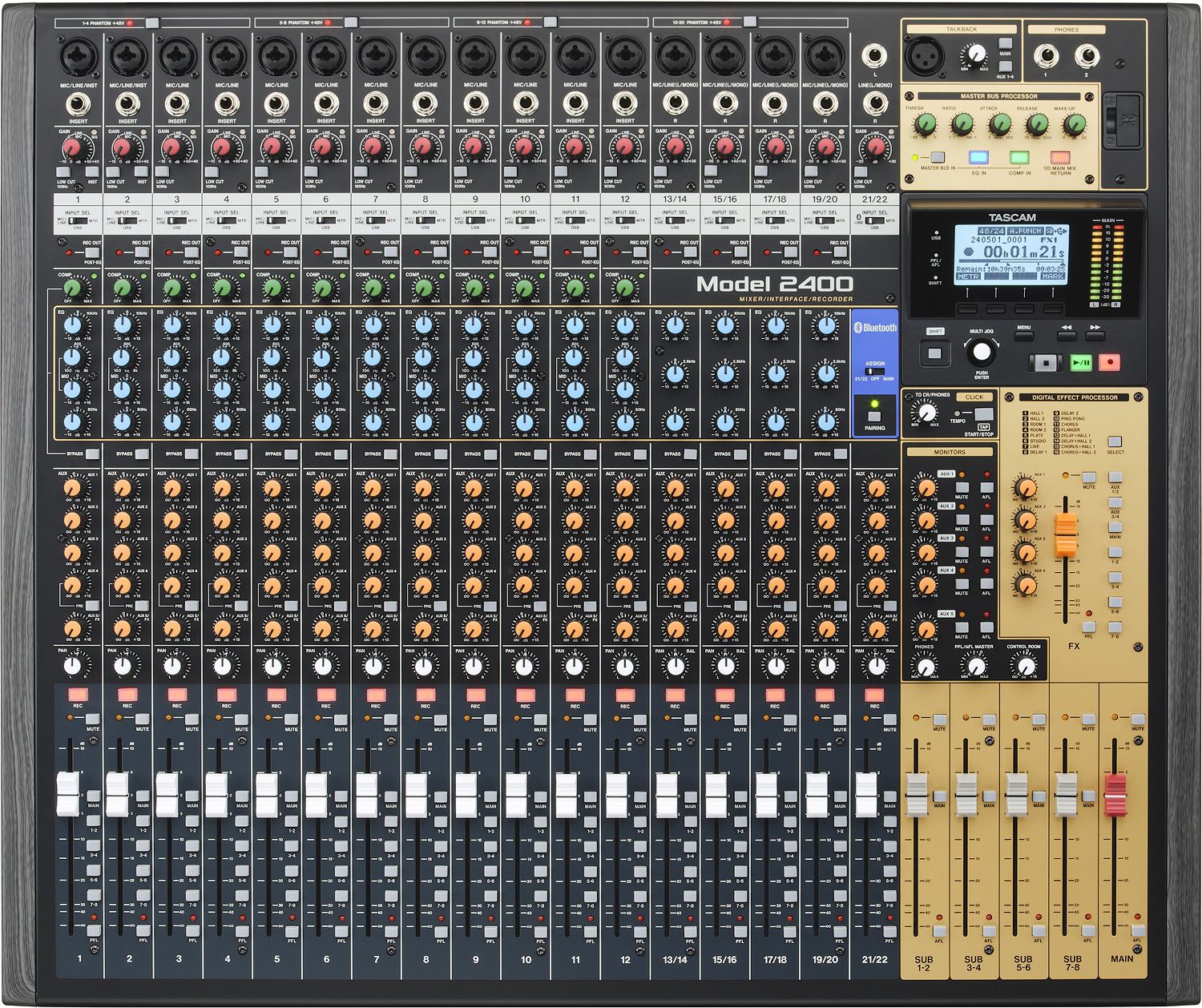 Tascam Model 2400 Tascam Model 2400