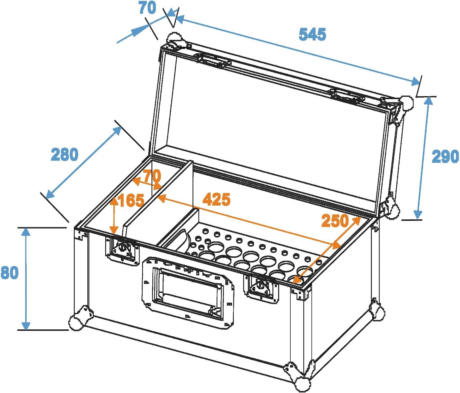 ROADINGER Universal-Konus-Adapter Case UKAC-50 – Bild 2