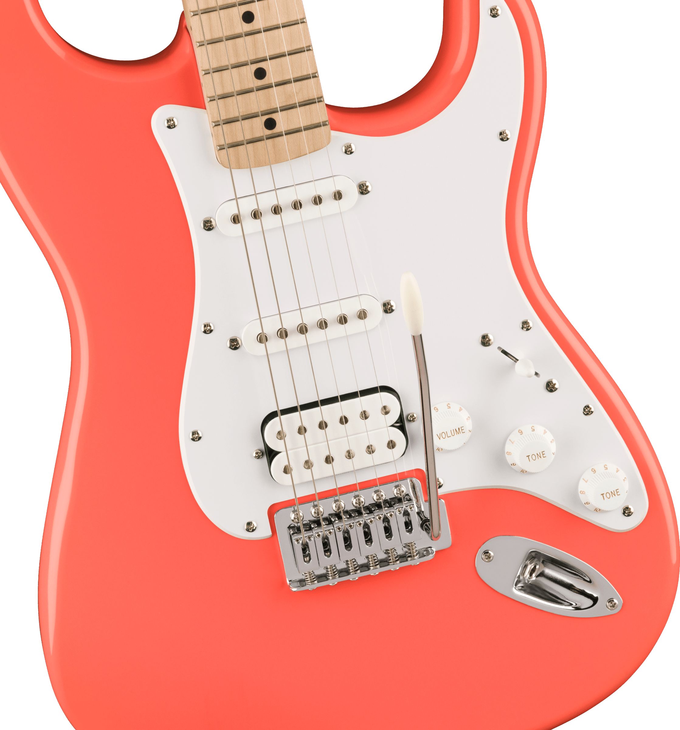 Fender Squier Sonic Stratocaster HSS Tahitian Coral – Bild 3