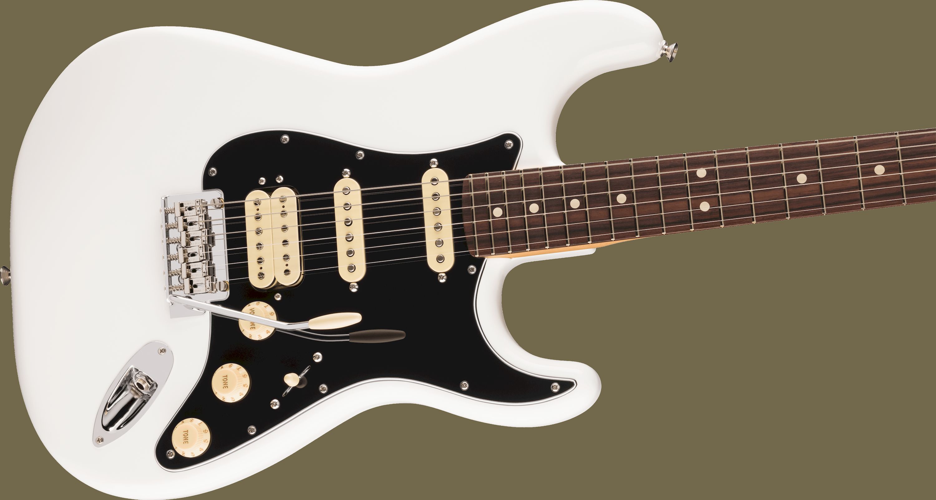 Fender Player II Stratocaster HSS Polar White/RW – Bild 3