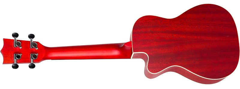 Flight DUC 380 CEQ Coral Concert Ukulele inkl. Bag