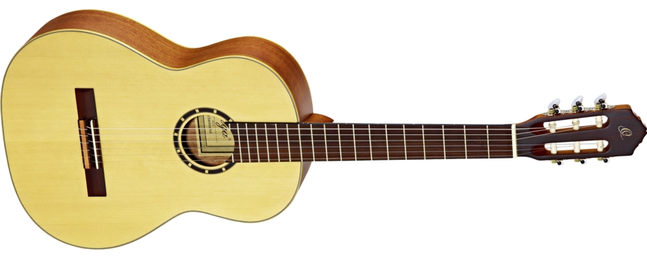 Ortega R 121 Slim Neck Classical Guitar, Natural