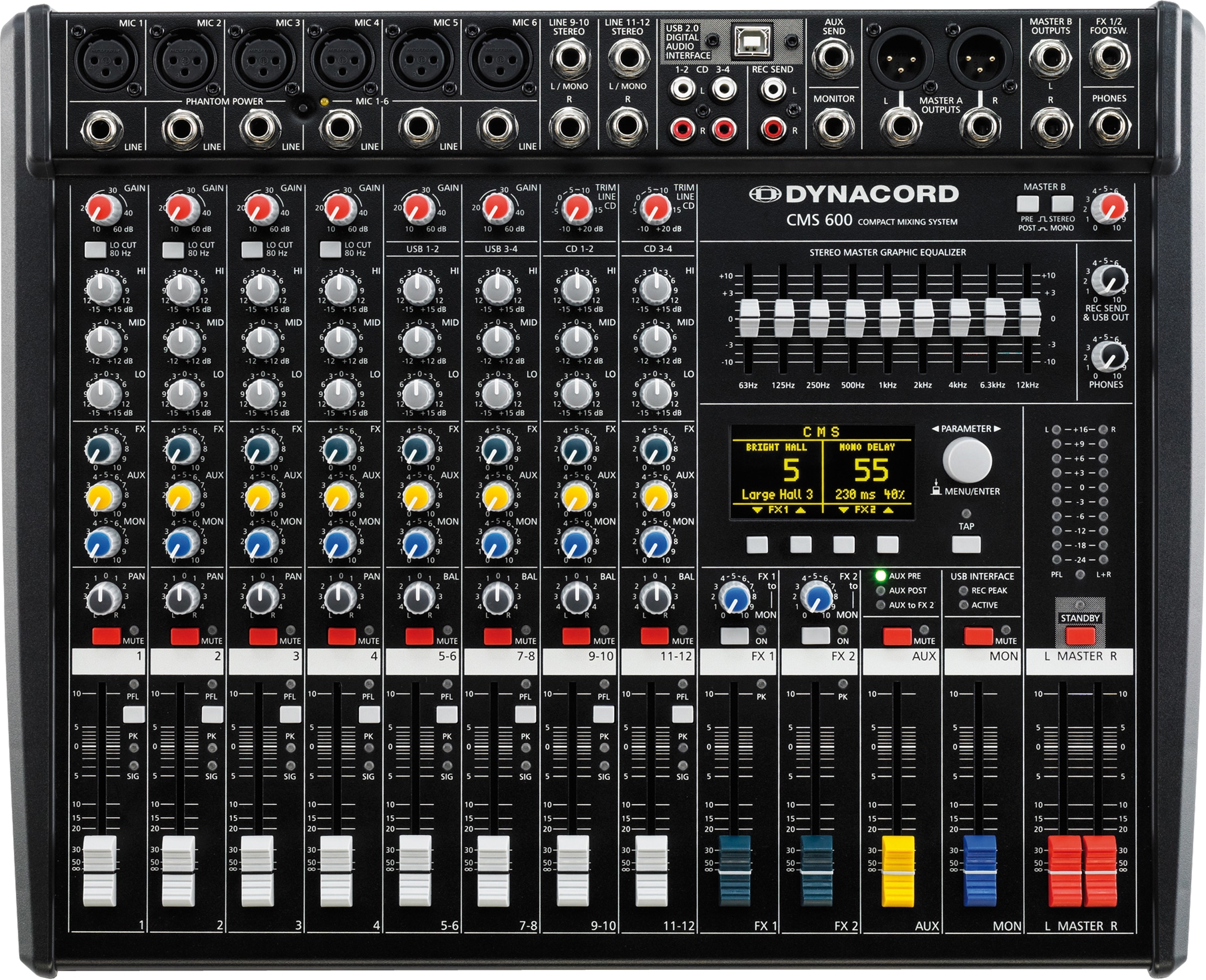 Dynacord CMS 600-3 Mixer inkl. 2xFX (Retoure)