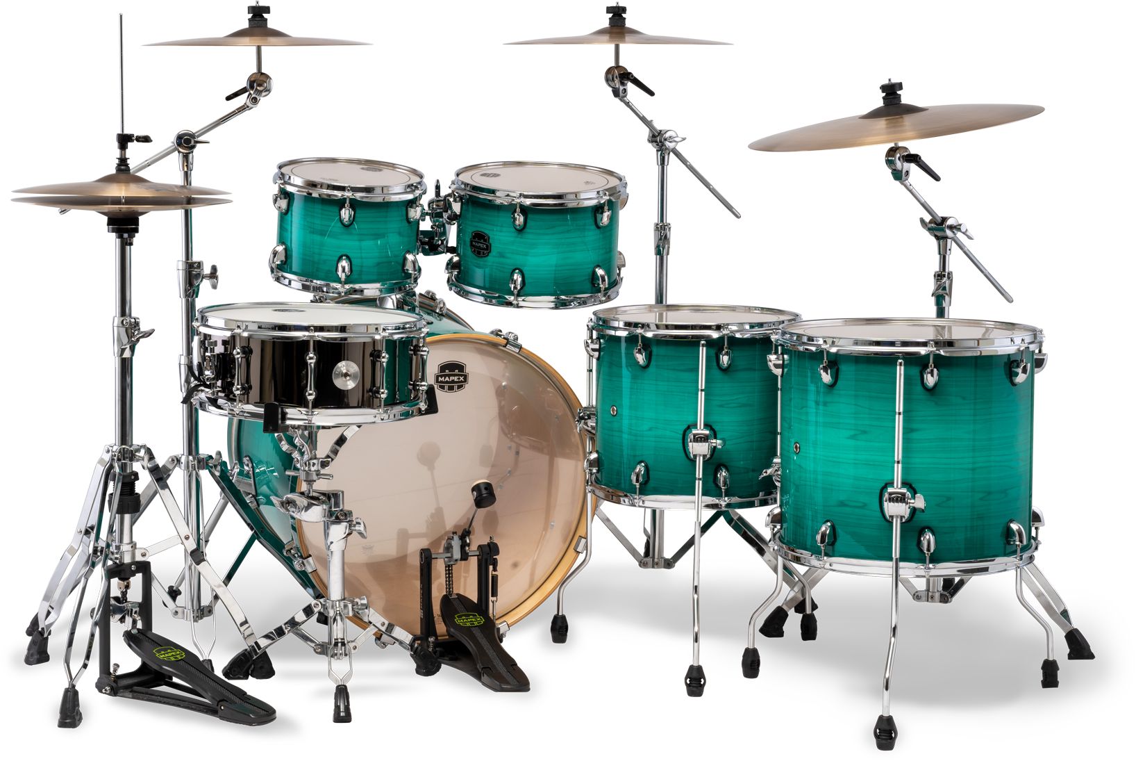 Mapex MXAR628SFUVJO Amory Stage Shellset - Jade Stone Burst – Bild 3