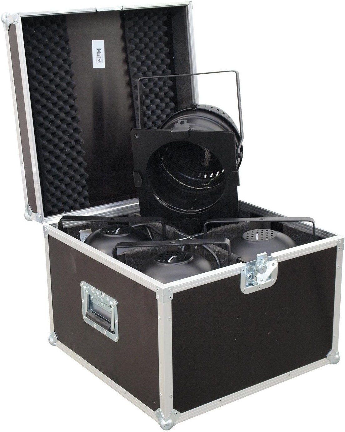Transportcase für 4 x PAR-64 Spot, kurz