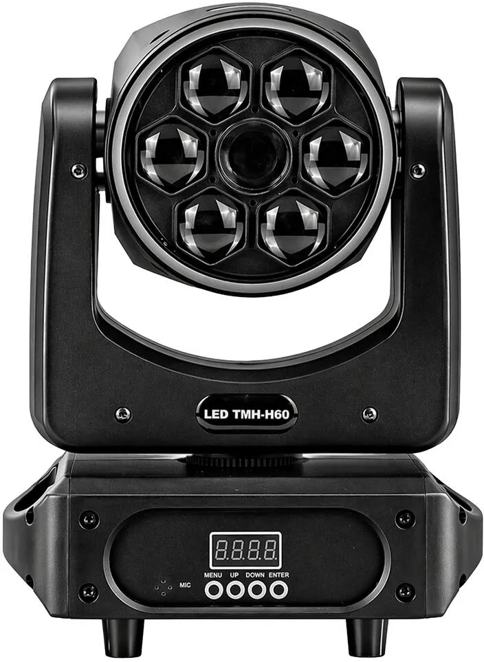 Eurolite LED TMH-H60 Hybrid Moving-Head Spot/Flower – Bild 3