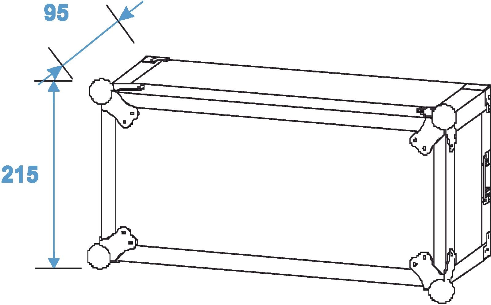 ROADINGER Verstärkerrack PR-2, 4HE, 47cm tief – Bild 8