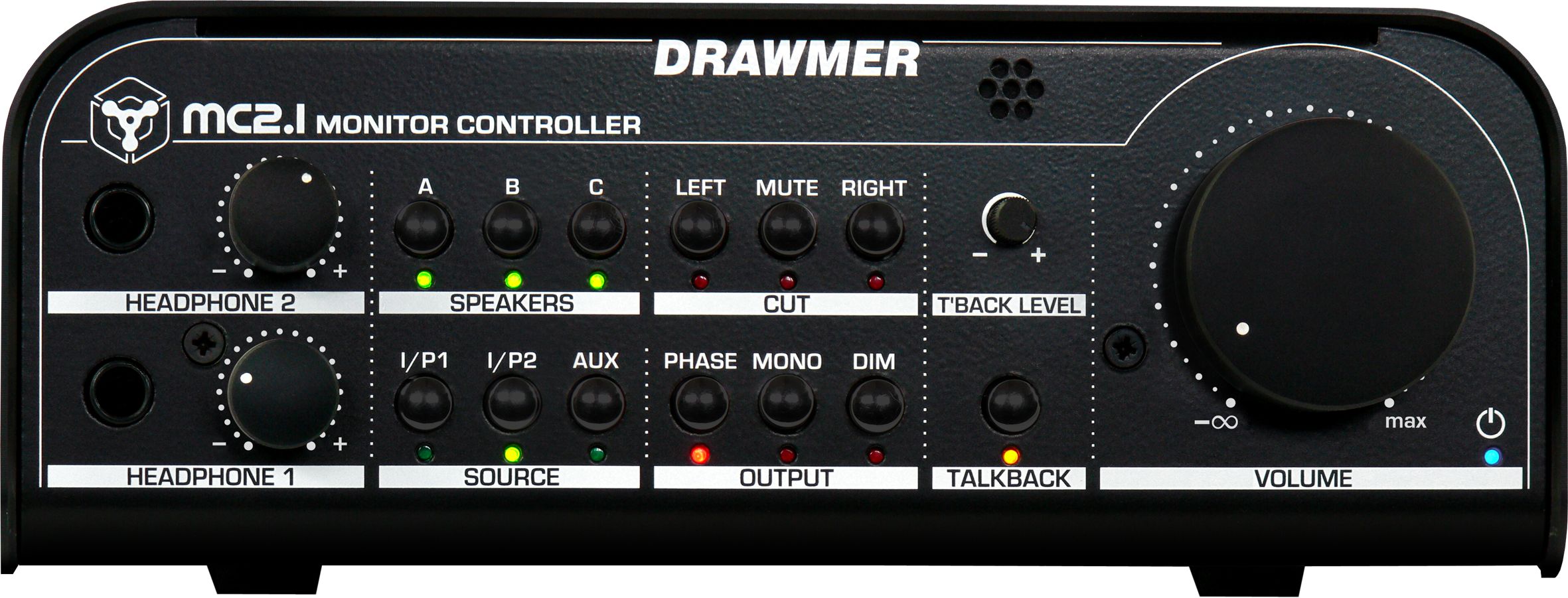 Drawmer MC2.1 Kompakter Monitor-Controller Drawmer MC2.1 Kompakter Monitor-Controller