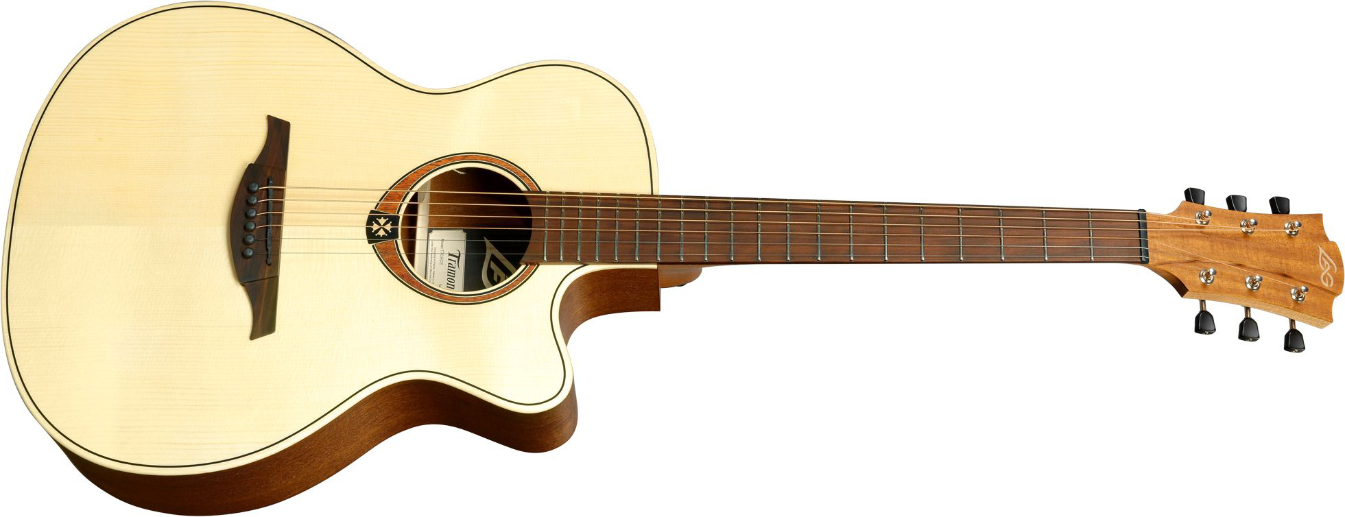 Lag Tramontane 70 ACE NAT Auditorium Akustikgitarre Satin