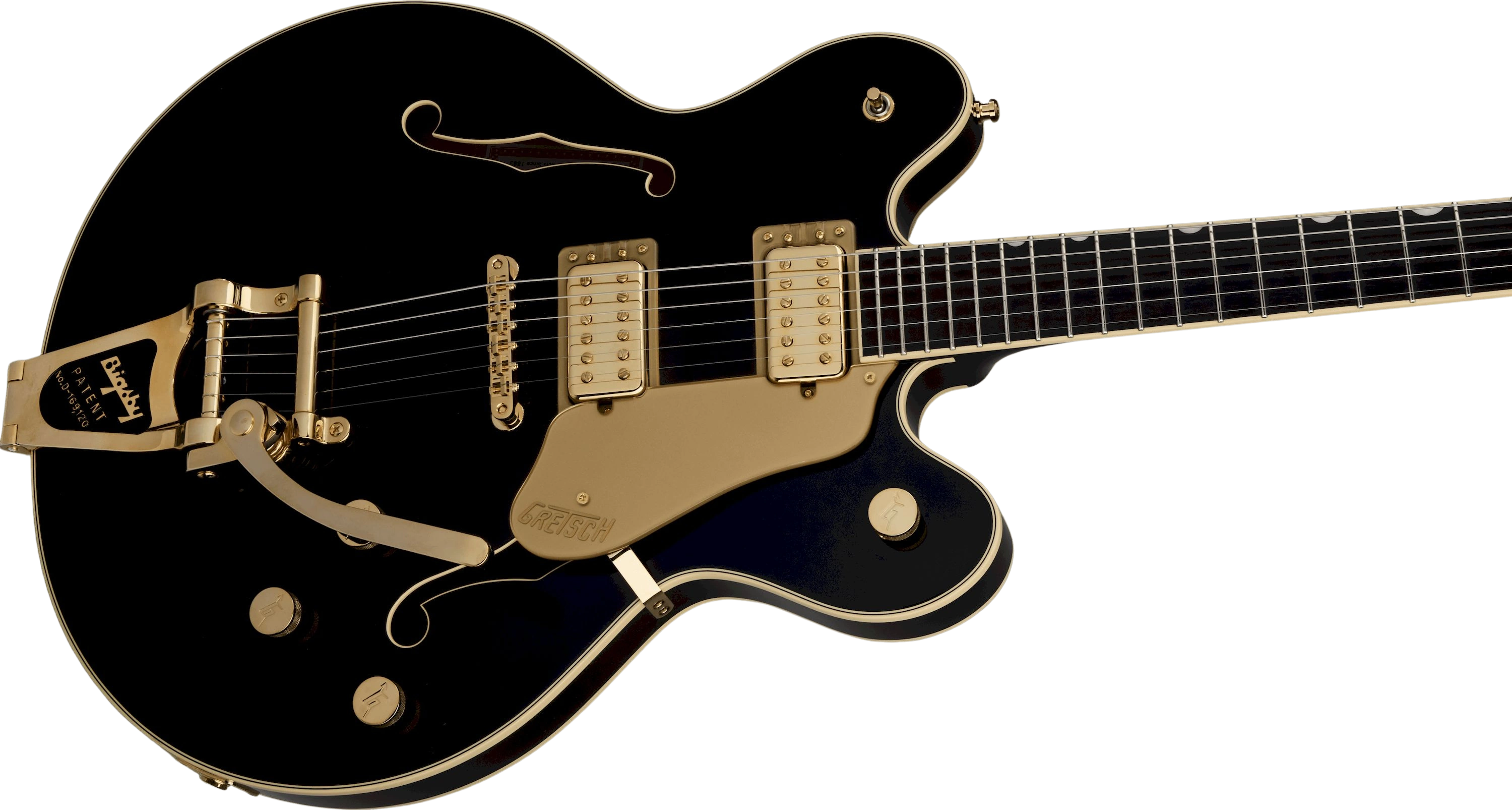 Gretsch Broadkaster LX Center Block w/Bigsby Black – Bild 4