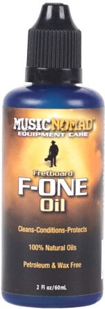 MusicNomad Fretboard F-ONE Oil - Fretboard Cleaner and Conditioner, 60ml MN105 