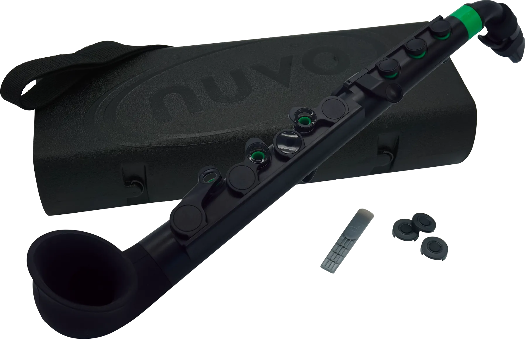 Nuvo jSAX Saxophone, black and green, 2.0