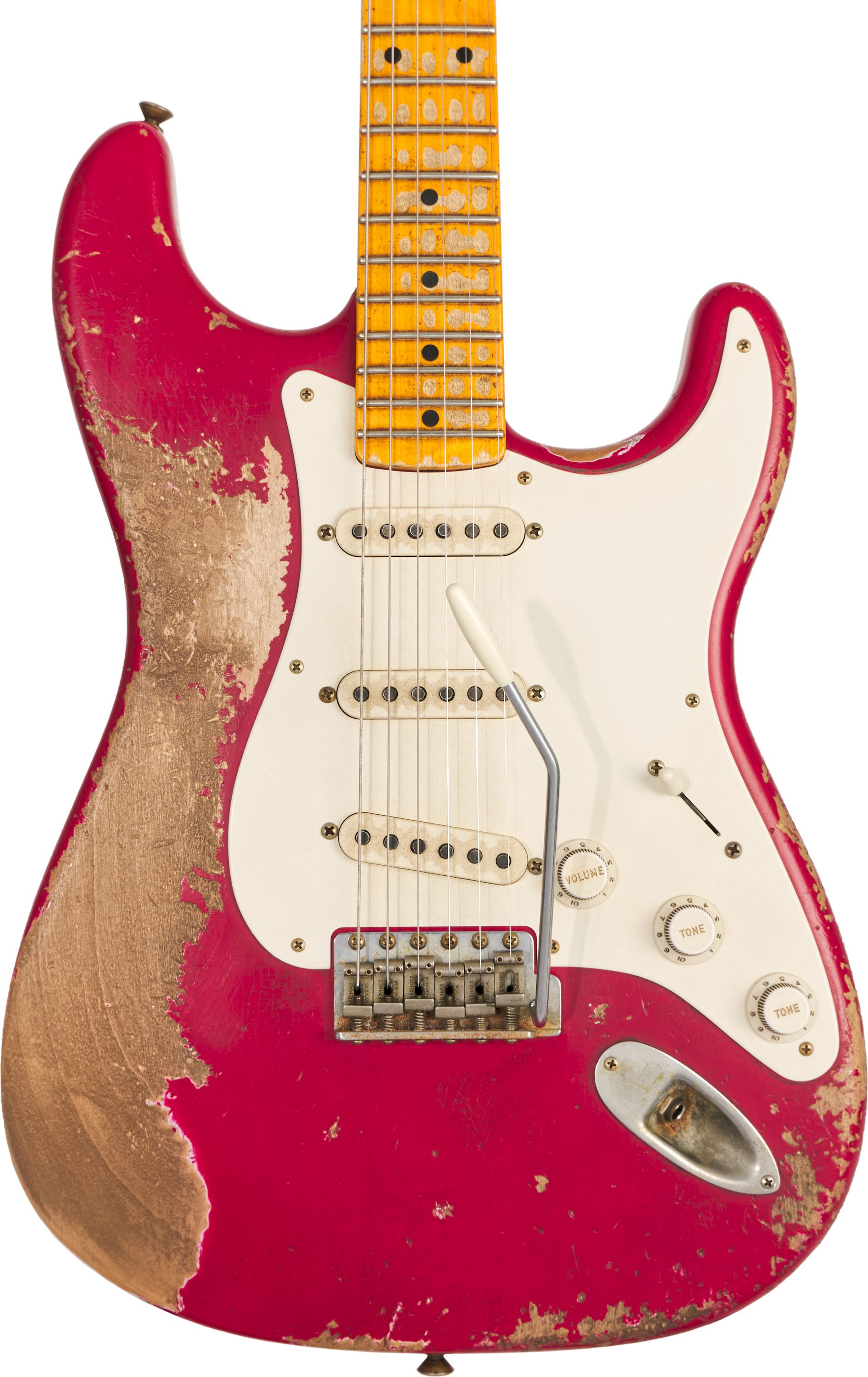 Fender Custom Shop 1957 Stratocaster Ultimate Relic Torino Red, Masterbuilt by Kyle McMillin – Bild 3