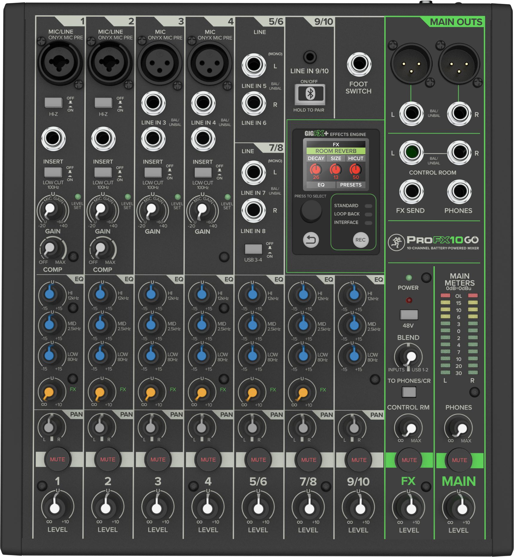 Mackie ProFX10 GO