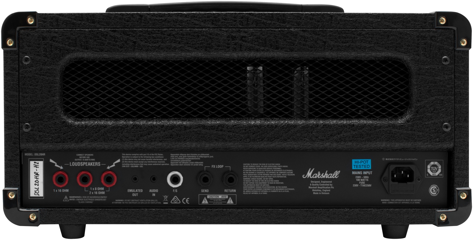 Marshall DSL 20 HR Head