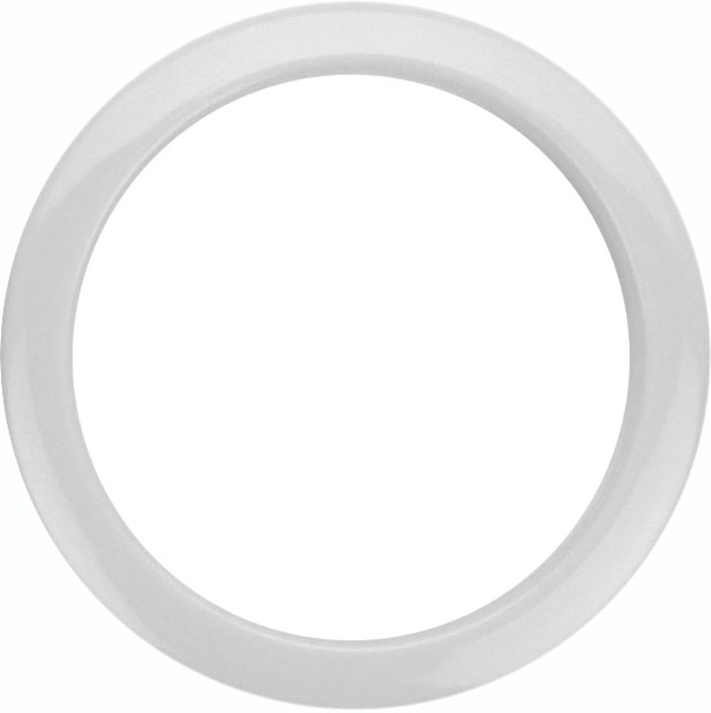Bass Drum O`s HW5 White Drum O's 5