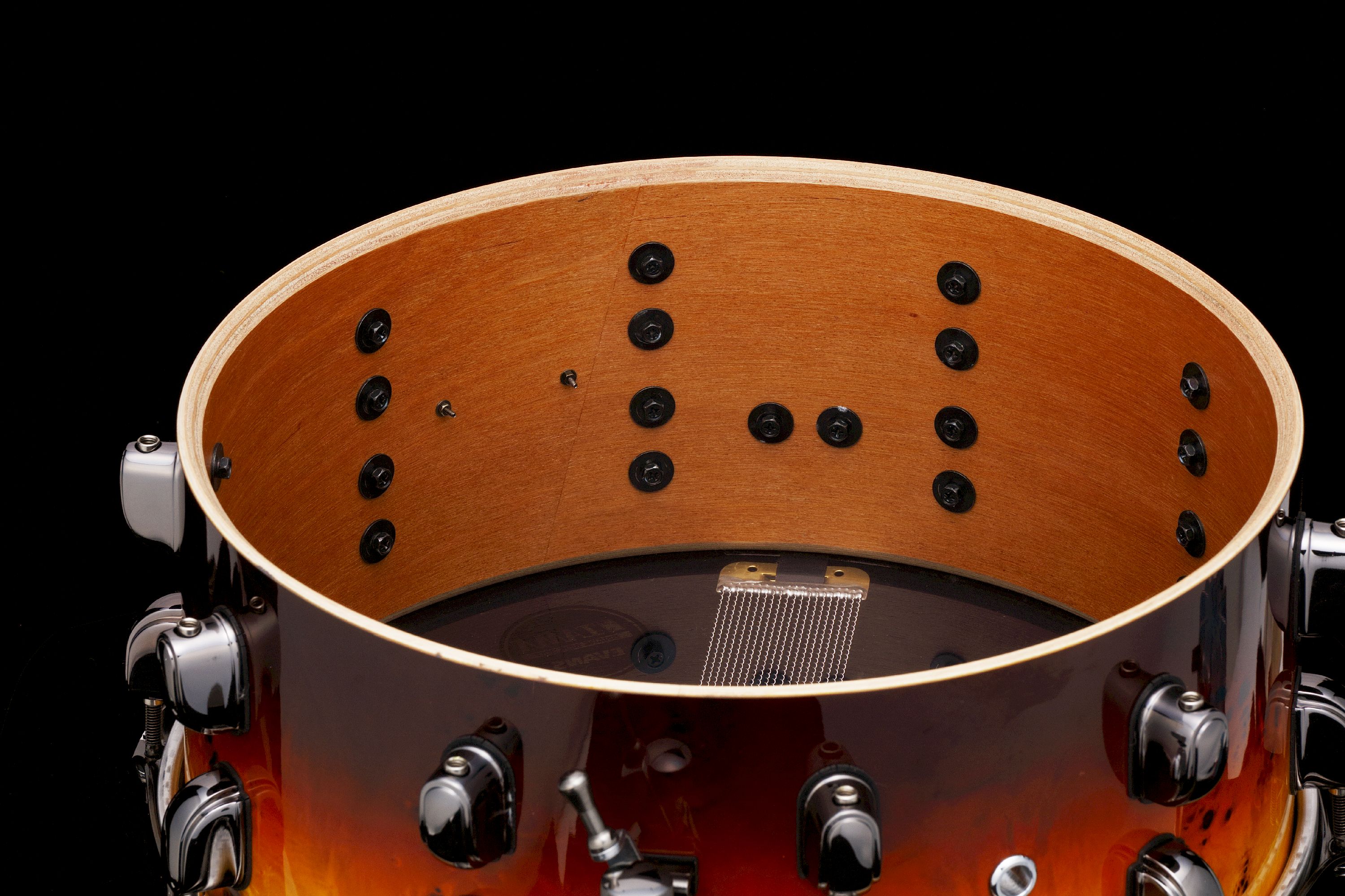 Tama LGK146-ASF Sound Lab Project LTD G-Kapur Snare Drum 14" x 6" Amber Sunset Fade – Bild 4