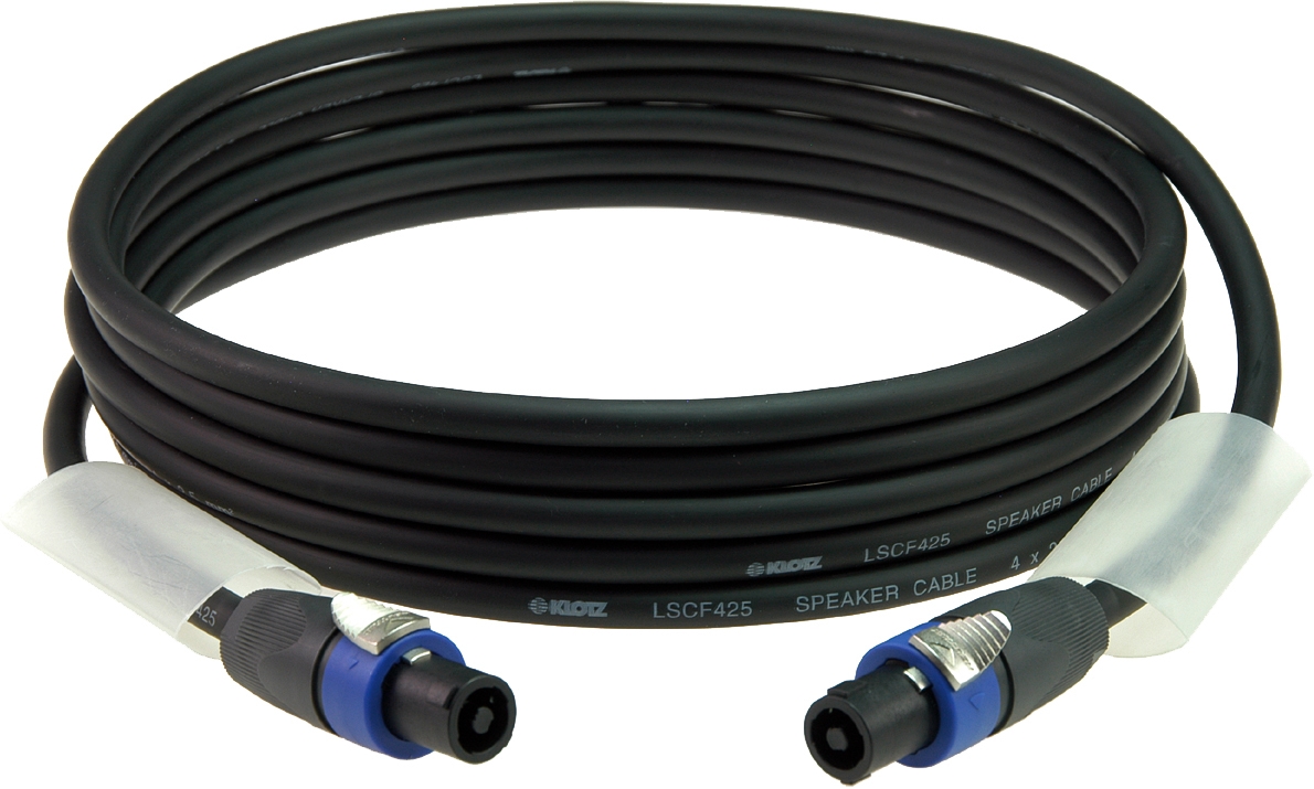 Klotz speaker cable 4x2.5 Speakon 5m Klotz speaker cable 4x2.5 Speakon 5m