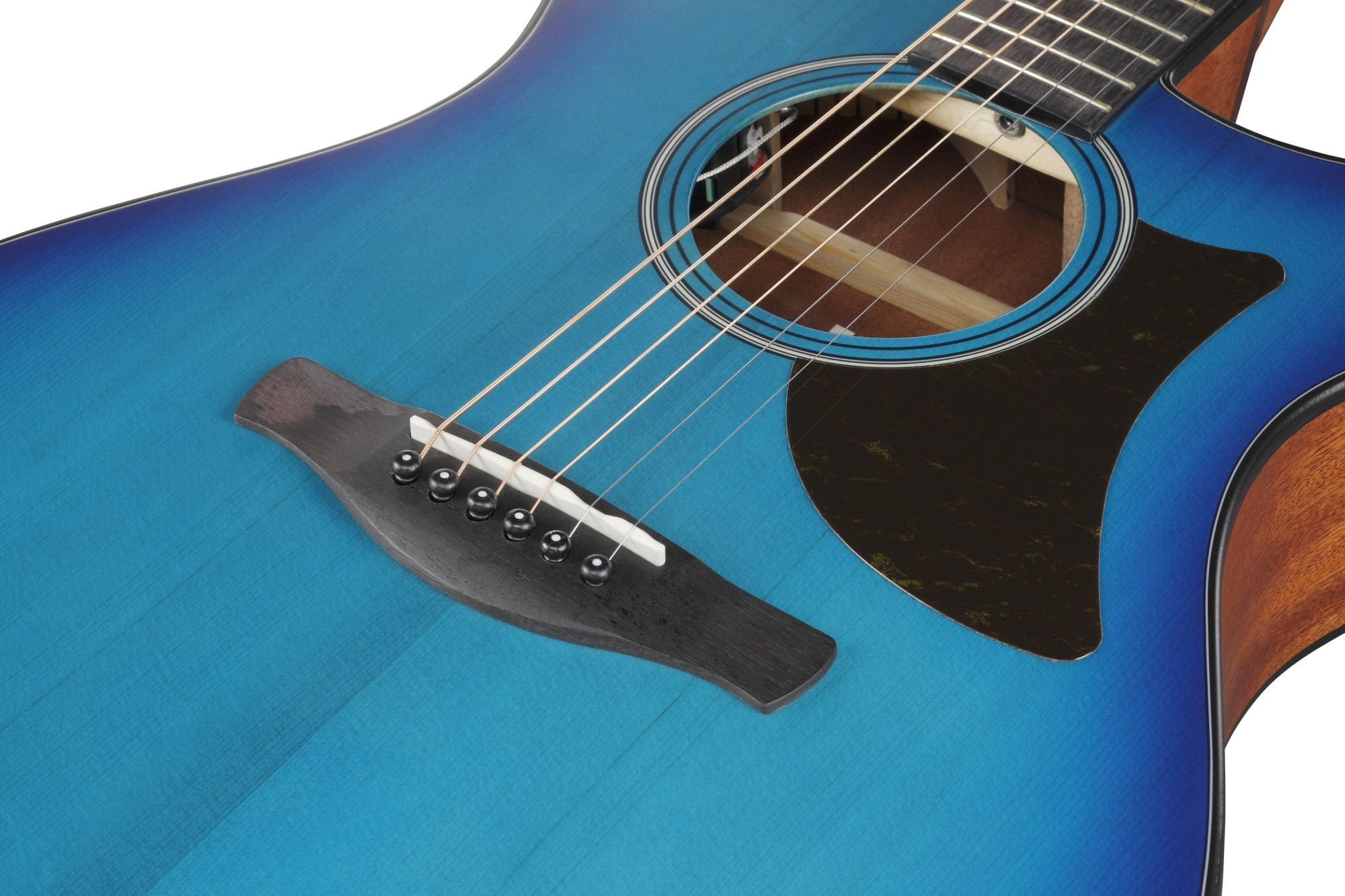 Ibanez AAM50CE-SBO Advanced Acoustic Sapphire Blue Burst  – Bild 11