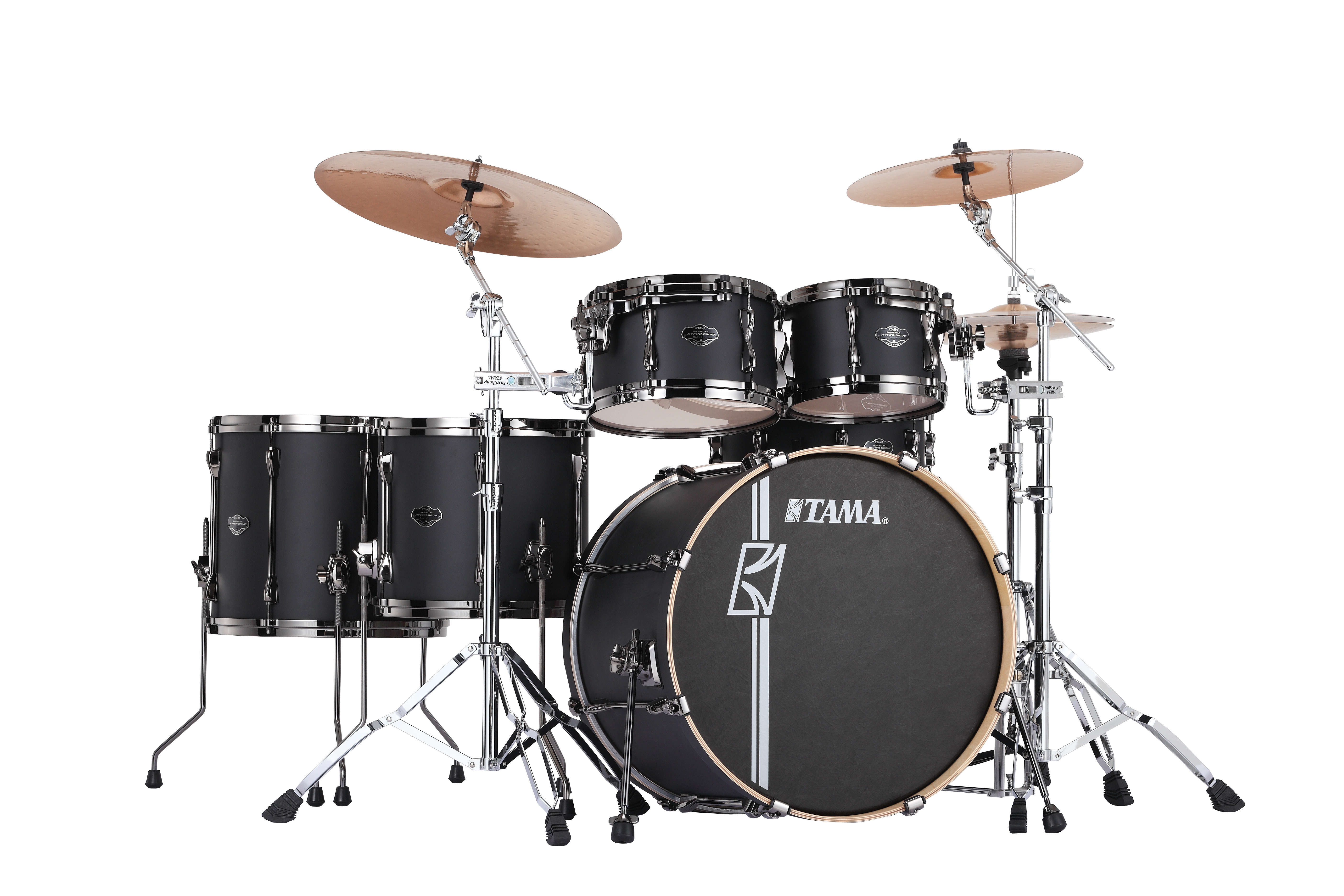 Tama Superstar Hyper-Drive Drum Set Flat Black