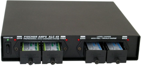 Fischer Amps ALC 49 9.5" charger for 4x 9V NiMH batteries Fischer Amps ALC 49 9.5" charger for 4x 9V NiMH batteries