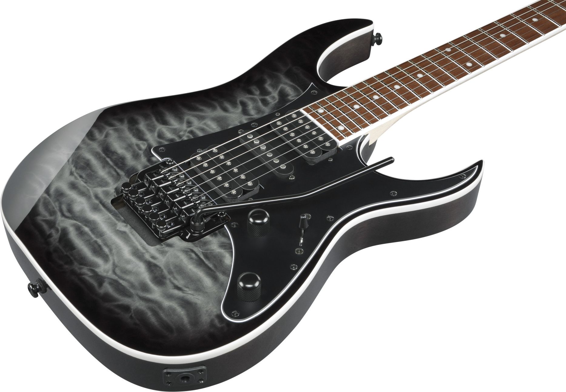 Ibanez RG 450 QMB-TGB Transparent Gray Burst – Bild 4