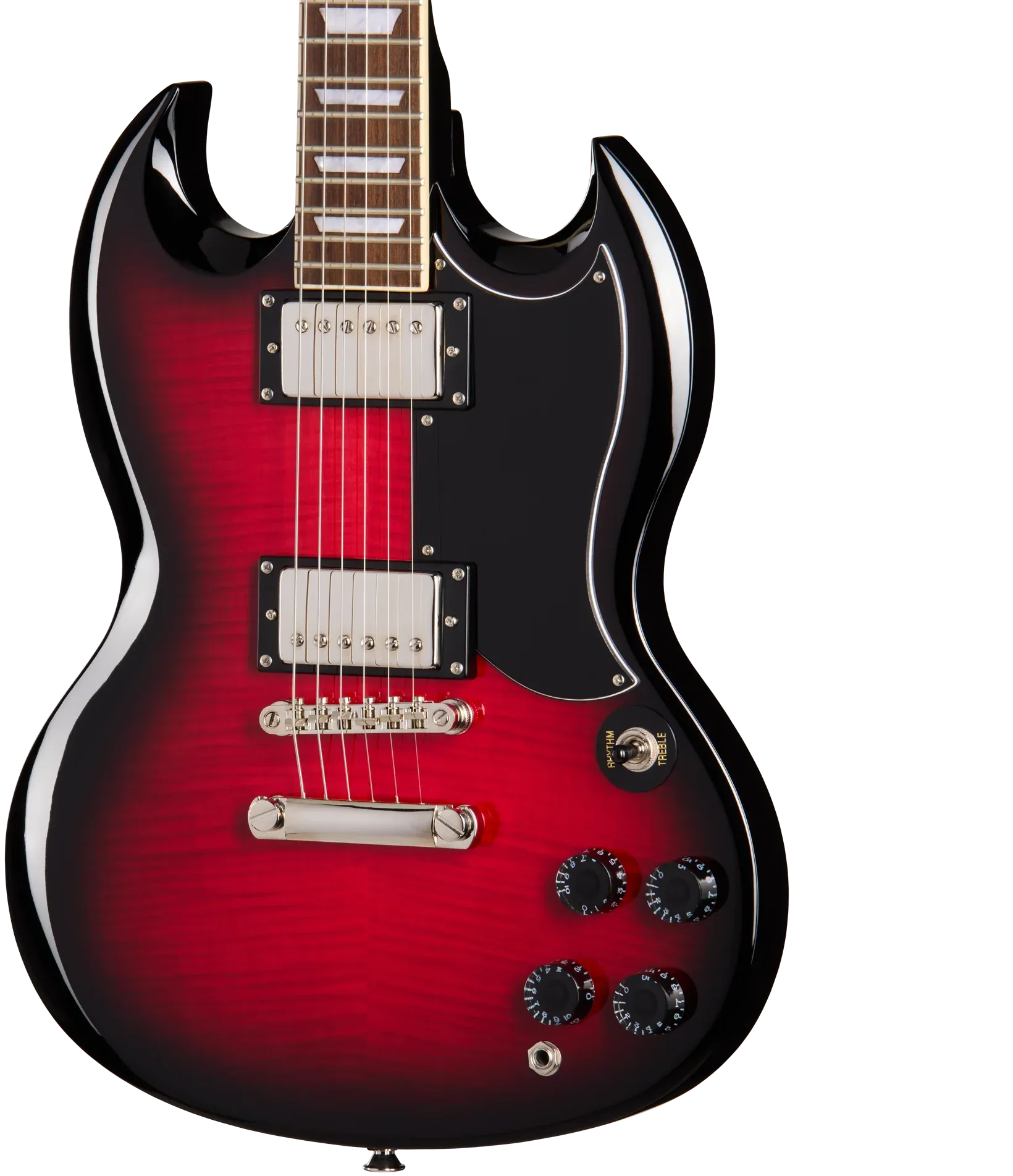 Epiphone SG Tribute Plus Cherry Burst – Bild 3