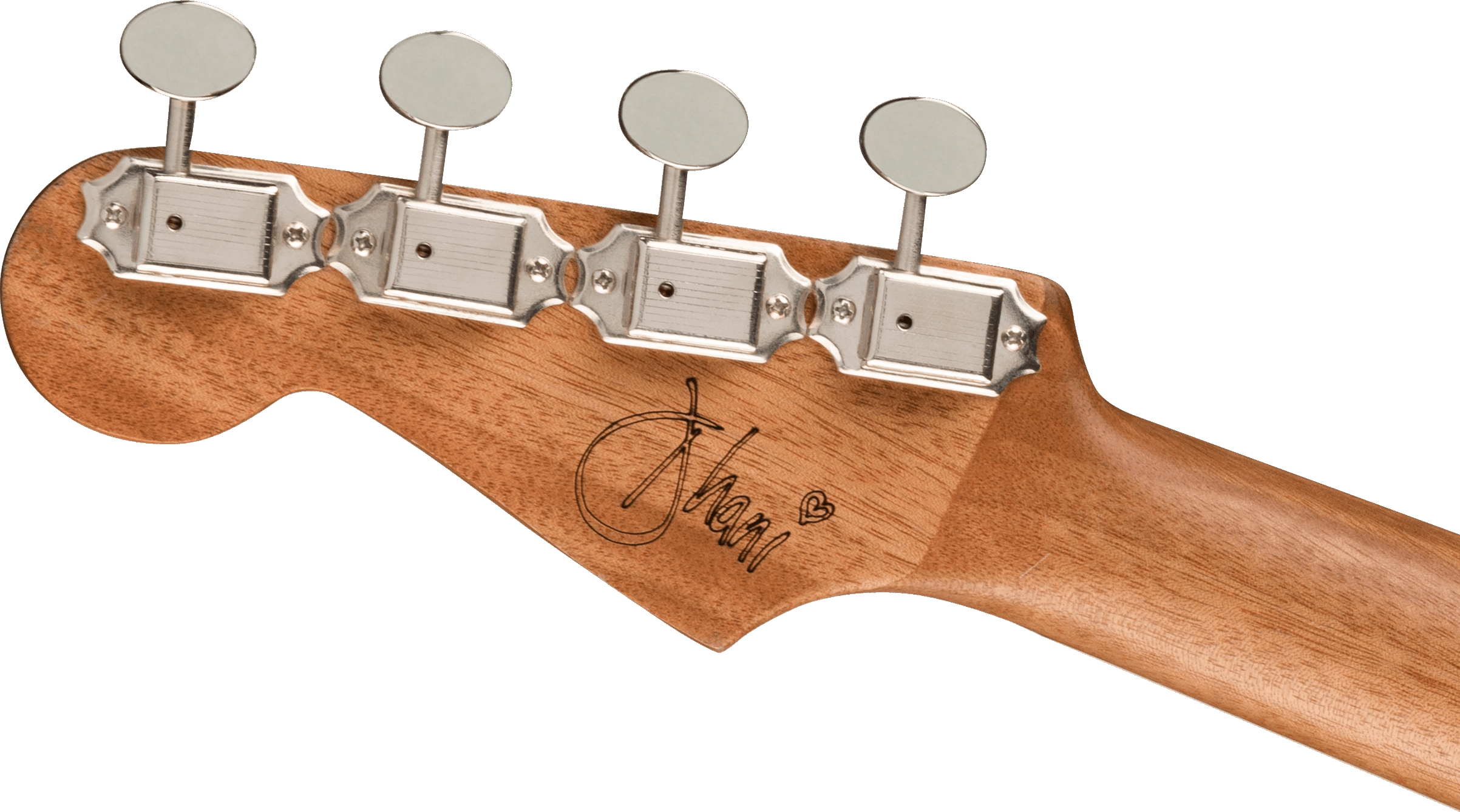 Fender Dhani Harrison Tenor Ukulele Turquoise  – Bild 6