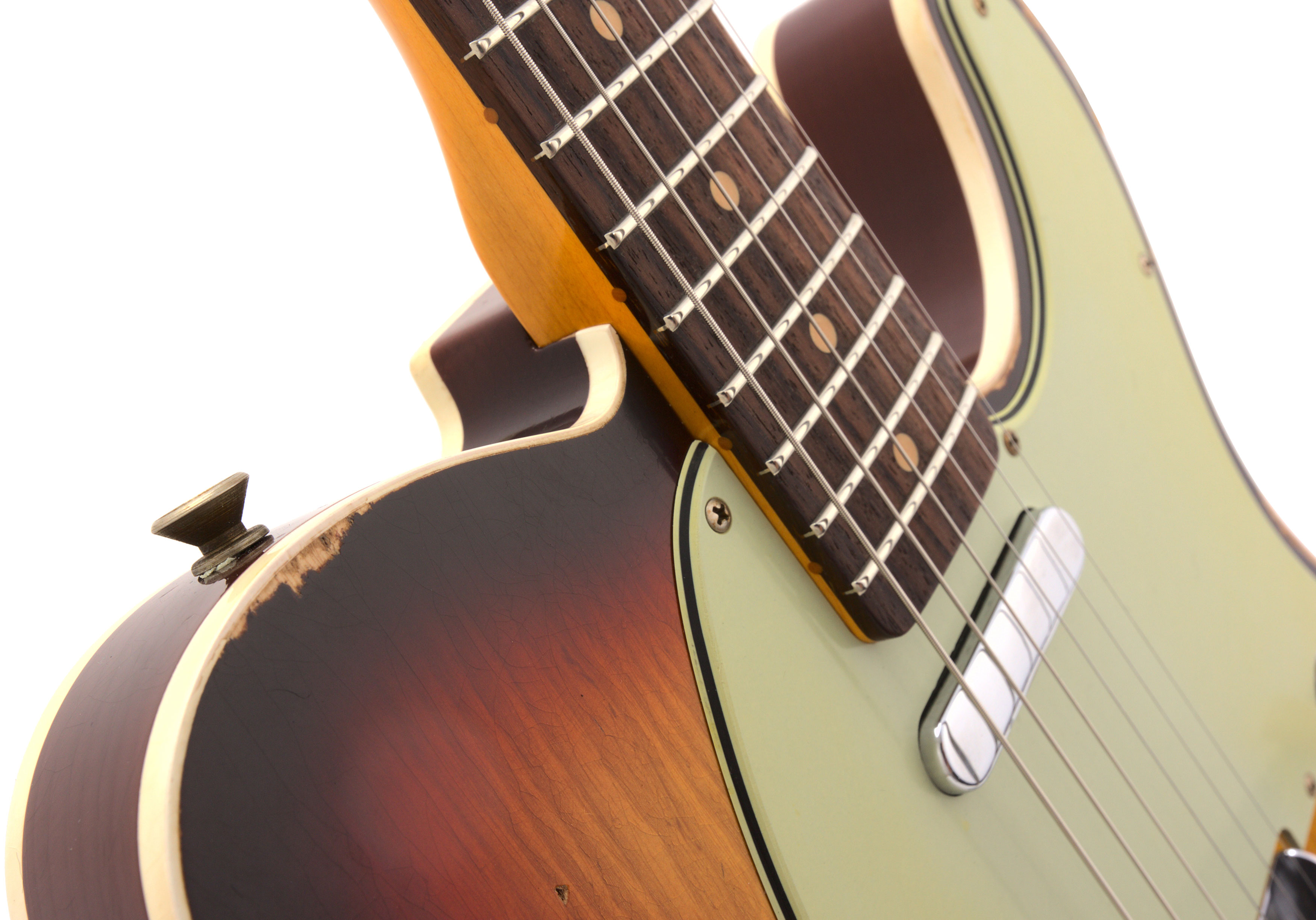 Fender Custom Shop 1960 Telecaster Custom Relic Chocolate 3-Color Sunburst Limited Edition
