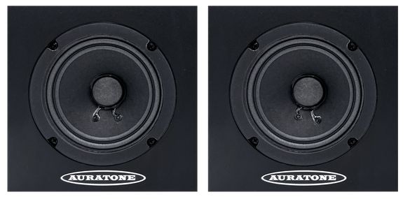 Auratone 5C Active Super Sound Cube Black -Paar-