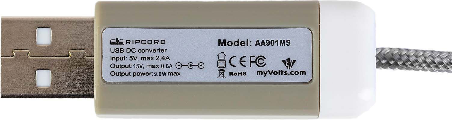 myVolts Ripcord 15V+