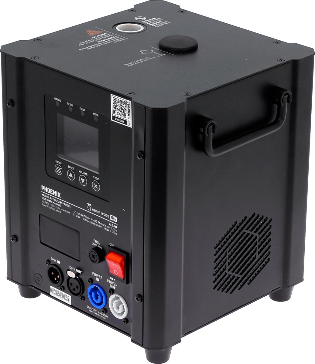 Algam Lighting Phoenix Spark Maschine – Bild 2